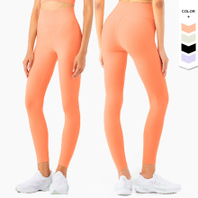 Training Wear Sport Leggings Frauen dehnbares Training Leggings Fitnessstudio Schnell trocken Yoga High Taille Leggings